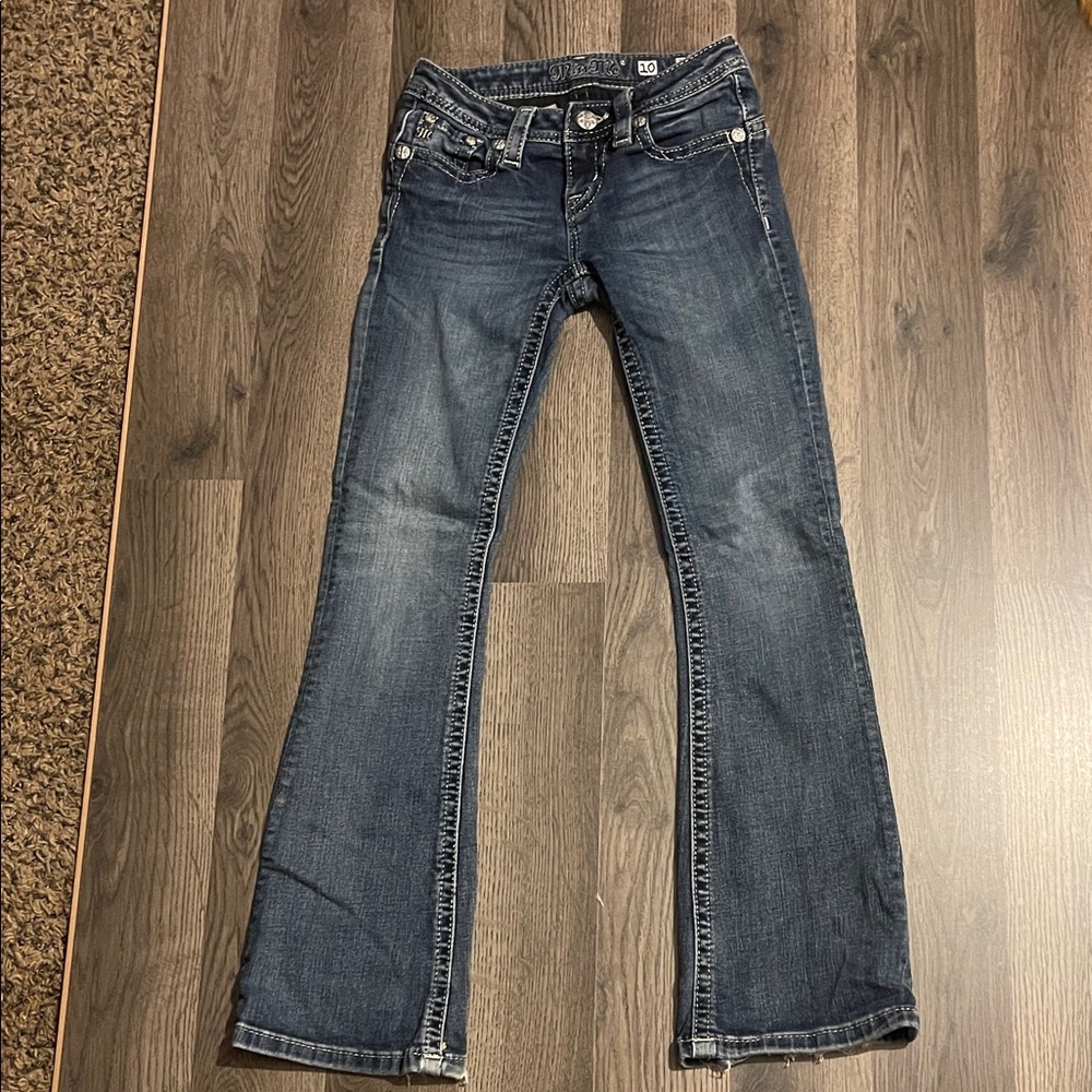 Miss Me Dark Blue girls jeans